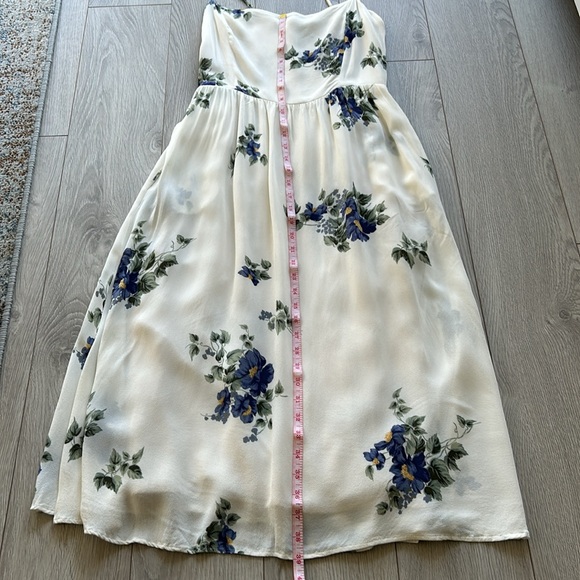 Reformation floral lined summer dress - Picture 6 of 7